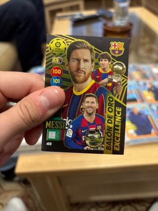 Cromo Messi Balón de Oro Excellence 2020-21