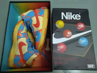 Nike Dunk High 1985 SP Acid Wash Orange
