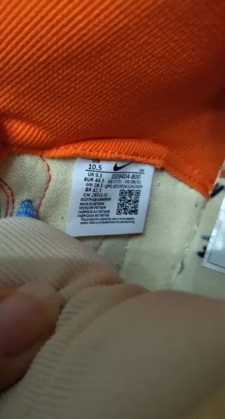 Nike Dunk High 1985 SP Acid Wash Orange