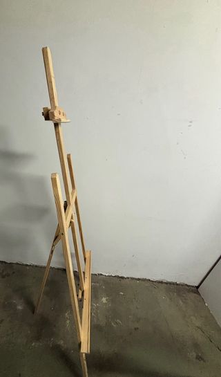 Caballete de madera para pintor