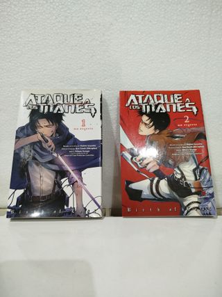 Manga ataque a los titanes no regrets 1-2