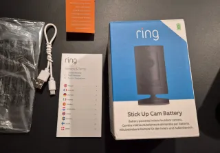 Ring Stick Up Cam Battery Cámara Seguridad HD