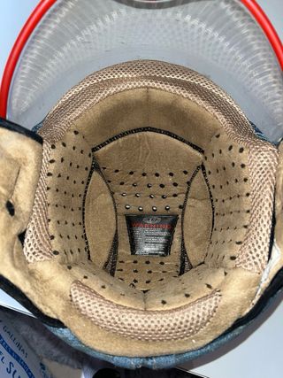 Casco Vespa Retro Talla M Denim