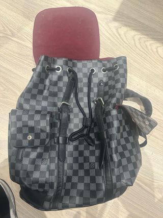 Mochila Louis Vuitton Cuero Diseño Christopher