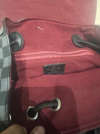 Mochila Louis Vuitton Cuero Diseño Christopher