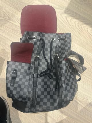 Mochila Louis Vuitton Cuero Diseño Christopher