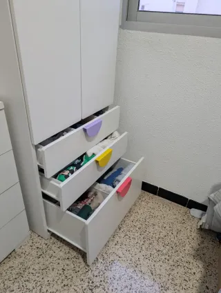 Armario modular Ikea Smastad/Platsa blanco