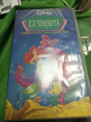 Película VHS Disney La Sirenita