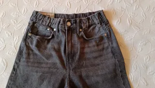 Pantalón vaquero H&M Gris TAllA XS/S