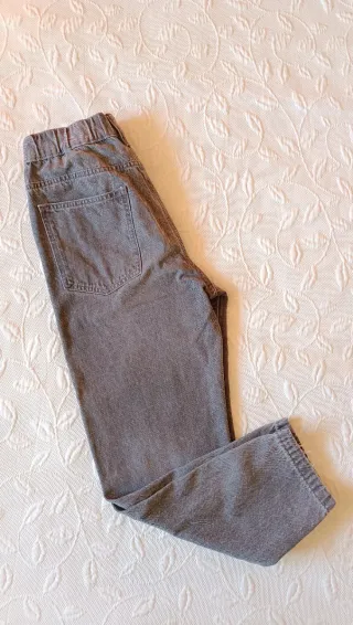 Pantalón vaquero H&M Gris TAllA XS/S