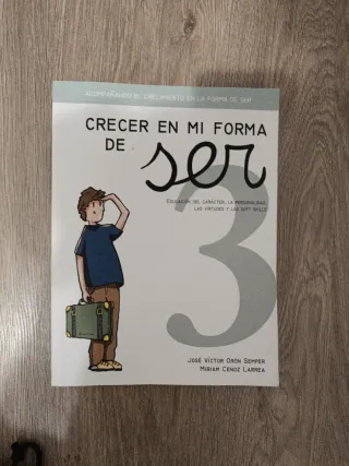 Libro Crecer en mi forma de ser