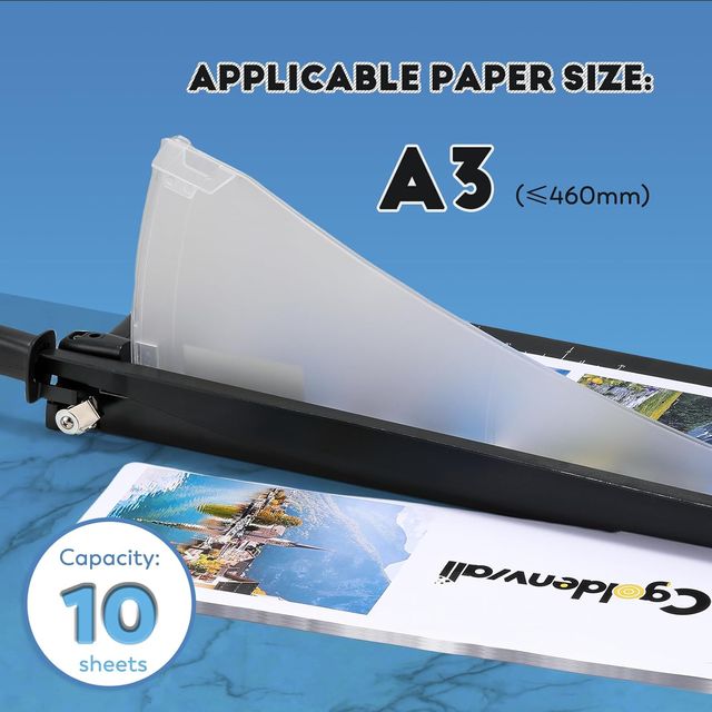 Guillotina Industrial A3 con Posicionamiento Láser