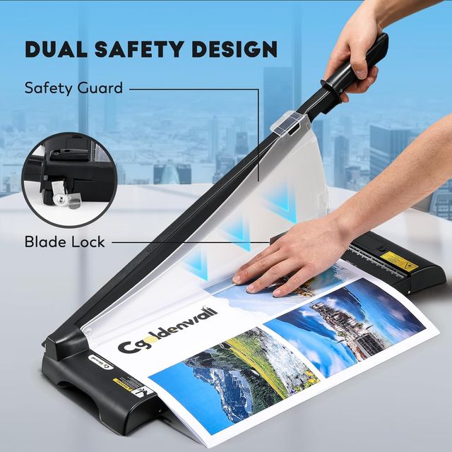 Guillotina Industrial A3 con Posicionamiento Láser