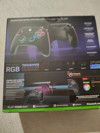 Controller Xbox PowerA Lumectra RGB