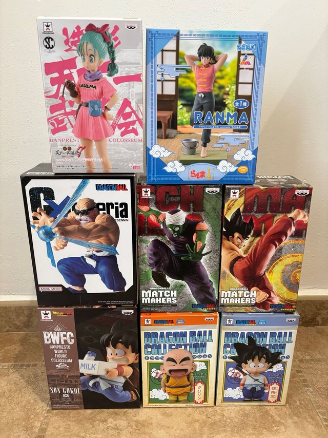 Figuras Dragon Ball y Ranma