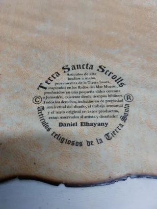 Recuerdo Tierra Santa Nacimiento Belén