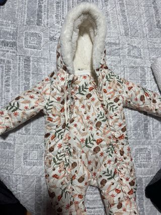 Monos de invierno para bebé 0-6 meses