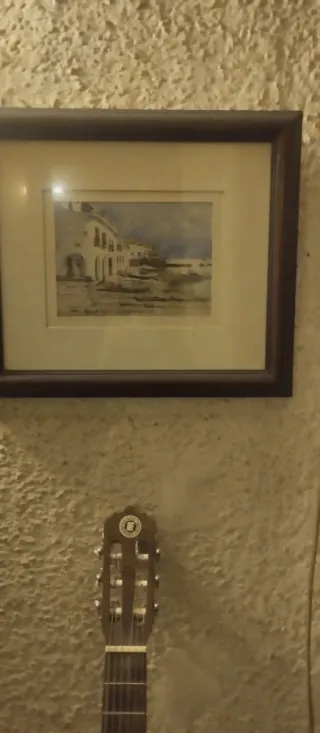 Acuarela José Olive Calella de Palafrugell