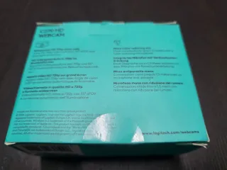 Webcam Logitech Negra/Gris