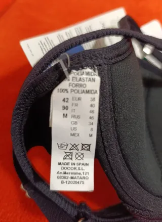 Bikini (top) con aros Cris Zarel/ Docor 90B