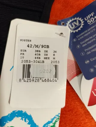 Bikini (top) con aros Cris Zarel/ Docor 90B