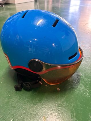 Casco esquí niño Salomon con visera