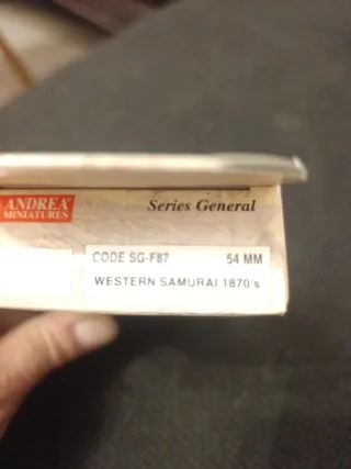 Figura Samurai Andrea Miniatures 54mm