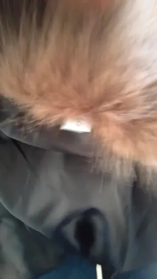 Chaquetón largo marrón