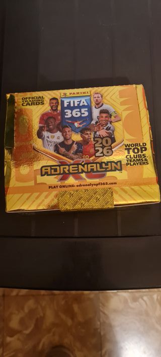 24 Sobres Panini FIFA 365 Adrenalyn 2026
