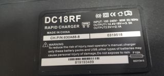 Cargador Makita 18v USB y LCD