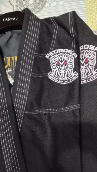 Kimono Jiu Jitsu Club Pedrosa Negro Talla A1L