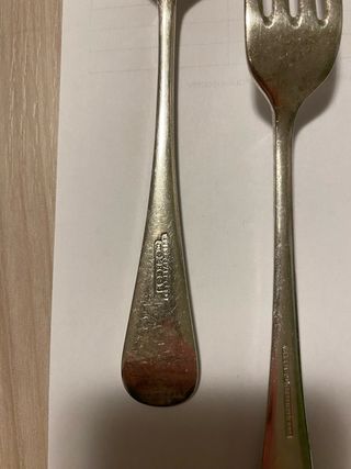 Set 4 Posate Inglesi Vintage