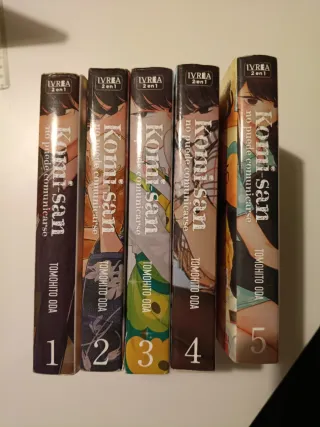 Libros manga, Komi San. Edición 2 en 1.
