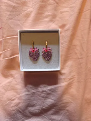 Pendientes  metacrilato