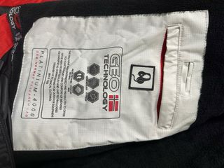 Cazadora Nieve Talla XL Roja y Blanca