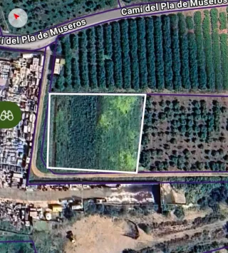 TERRENO RUSTICO DE 3.200 m^2 ( 4 hanegadas)