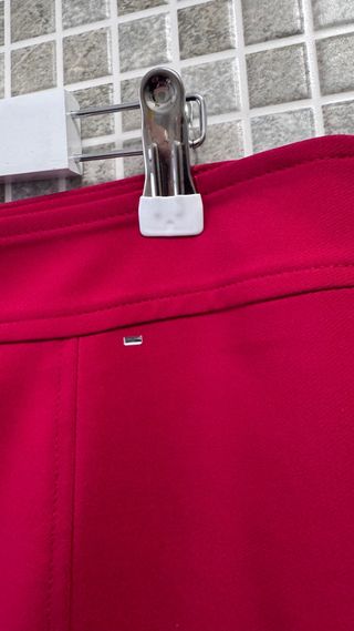 Gonna Camomilla rosso bordeaux nuova