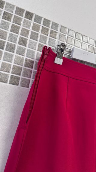 Gonna Camomilla rosso bordeaux nuova