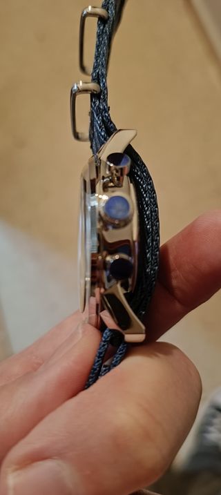 Reloj Seagull 1963 Panda Blue Cronógrafo Mecánico