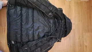 Parka Camuflaje BALR Negra y Gris