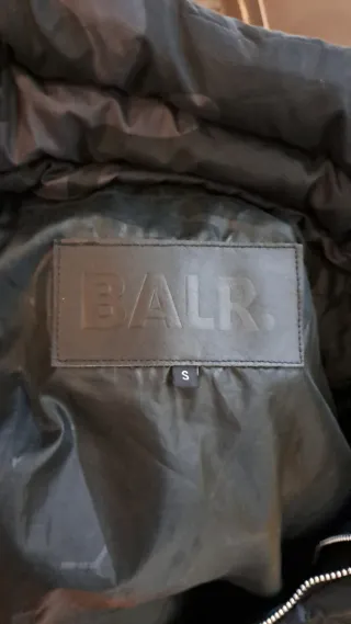 Parka Camuflaje BALR Negra y Gris