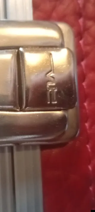 Maleta Rígida Vintage Roja