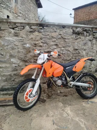 KTM 125 EXC 2t Matriculada