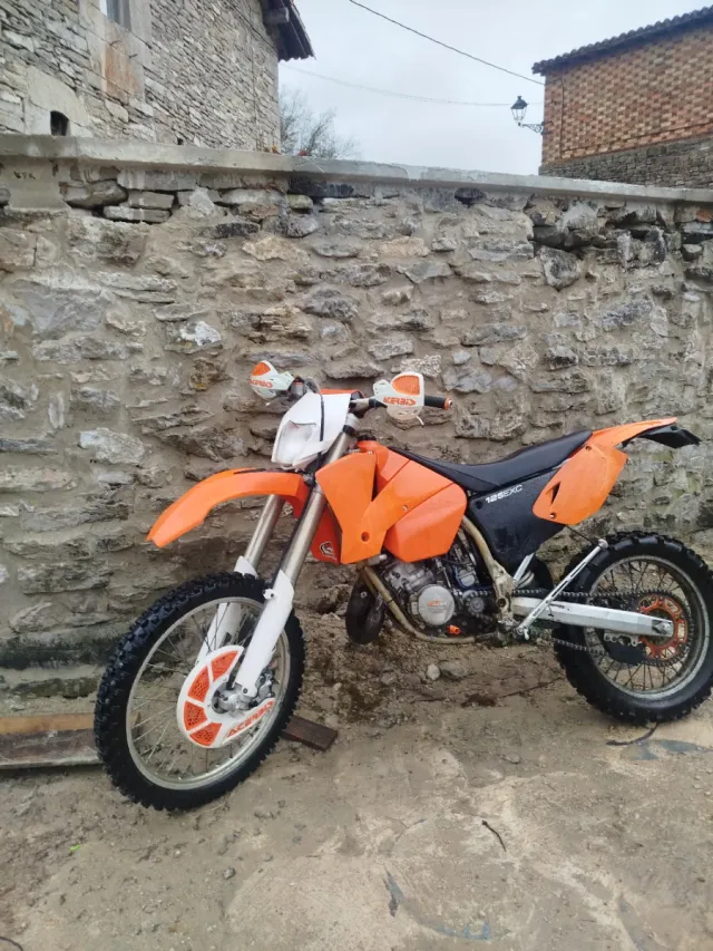 KTM 125 EXC 2t Matriculada