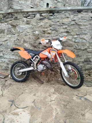 KTM 125 EXC 2t Matriculada