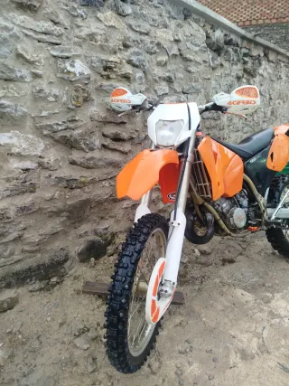 KTM 125 EXC 2t Matriculada