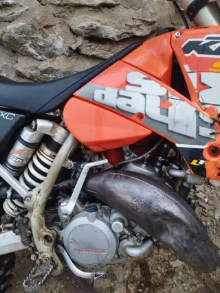 KTM 125 EXC 2t Matriculada