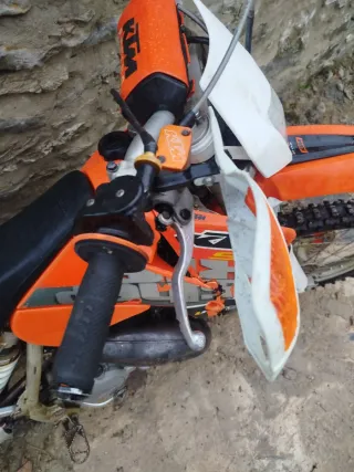 KTM 125 EXC 2t Matriculada