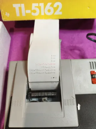 Calculadora Texas Instruments TI-5162 Vintage