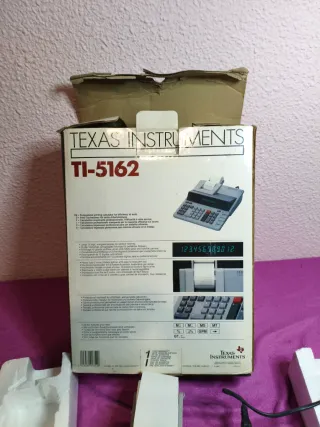 Calculadora Texas Instruments TI-5162 Vintage
